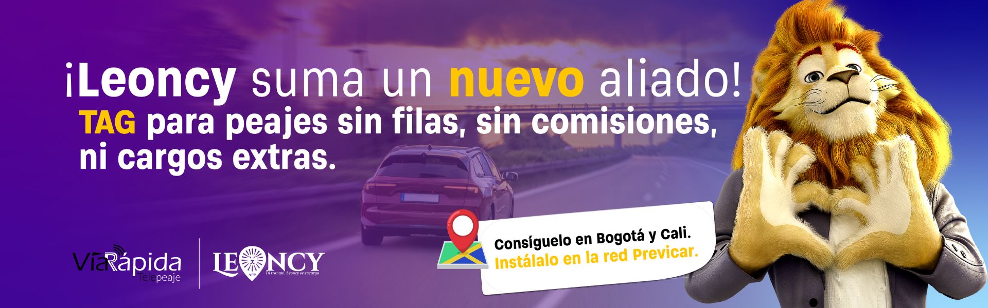 Leoncy app - Tu mejor aliado en las vías